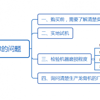 选购二手龙骨机器应注意哪些问题？